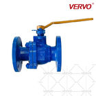 Soft Seated Class 1500 Floating Ball Valve Cast Steel Ball Valve DN32 WCB Silica Sol Precision Flange Connection