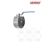 A105N 1" 150 Lb Lever Full Bore Metal Seated Floating Ball Valve API 6D Dn25 Wafer Type Ball Valve