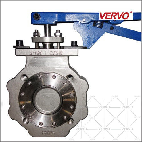 3 Inch Lug Double Eccentric Butterfly Valve 150LB A351 Cf8m 150Lb 80mm PTFE Seat Double Offset Butterfly Valve