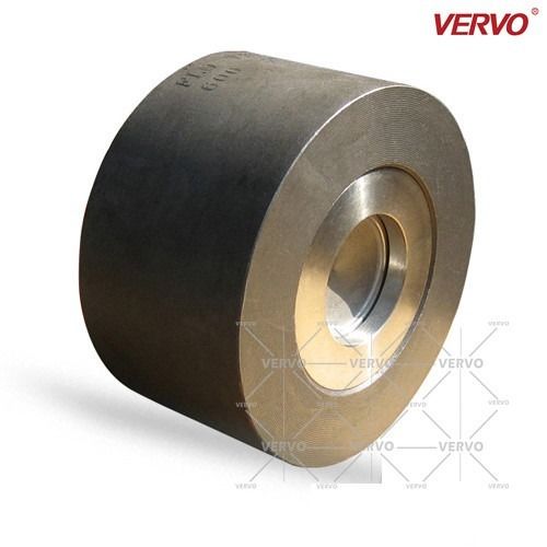 25mm 1inch Full Bore Wafer Type Single Disc Check Valve Non Return Forged Steel C95800